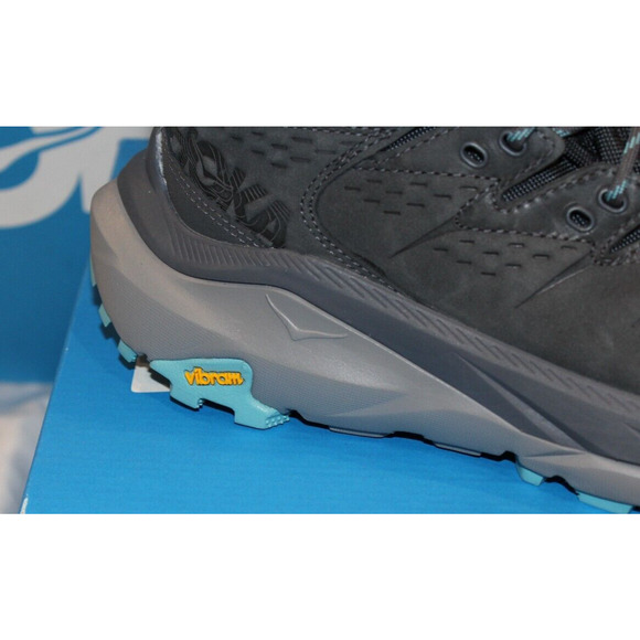 Hoka Women’s Kaha 2 GTX Mid‎ Waterproof Hiking Boots Castlerock Gray Sz 7.5 $240 - Picture 4 of 8
